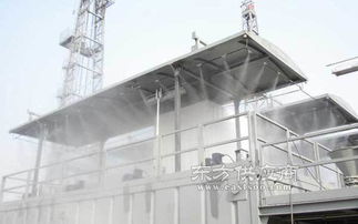 工廠夏季噴霧降溫設備 貝克降溫品質有保證 球館戶外咖啡廳降溫機圖片