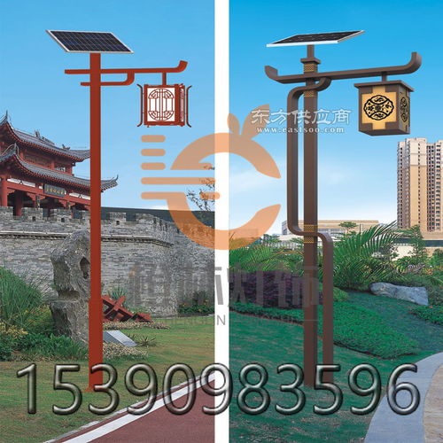 太陽能路燈戶外單頭吊燈led高桿燈新農村公路燈照明道路燈防水