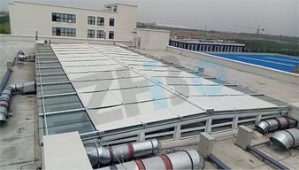 網架玻璃頂怎么做遮陽