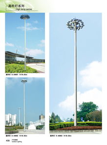 城市廣場高桿景觀燈